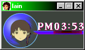 lain clock