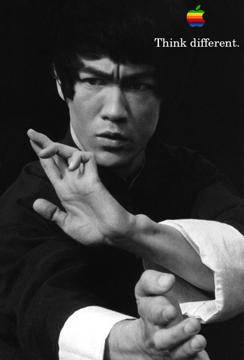 think different: Bruce Lee