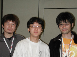 ABe, Kao, and Ueda at Otakon 2000